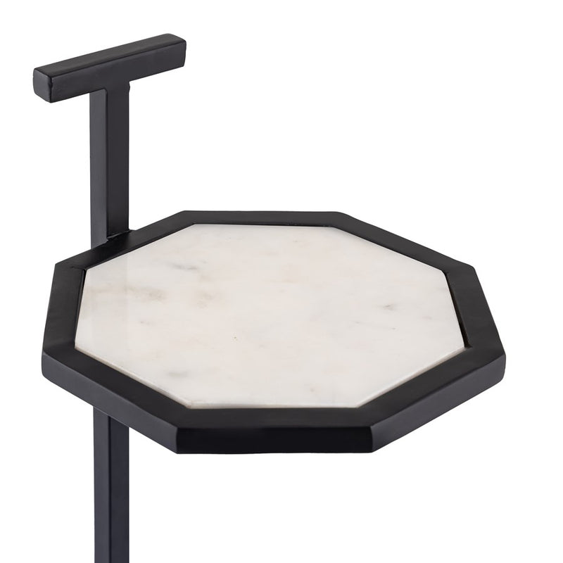 Atlas Lighting Daro Accent Table, Black