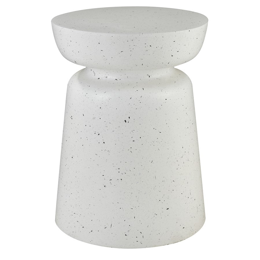 Atlas Lighting Dash Accent Table, White