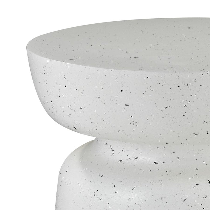 Atlas Lighting Dash Accent Table, White