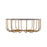 Atlas Lighting Demille Coffee Table, Satin Brass