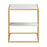 Atlas Lighting Fawley Accent Table, Gold