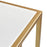 Atlas Lighting Fawley Accent Table, Gold