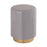 Atlas Lighting Genesis Accent Table, Gray Enamel
