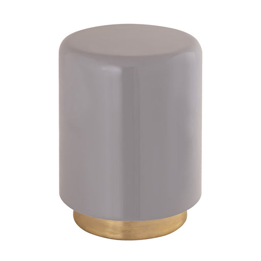 Atlas Lighting Genesis Accent Table, Gray Enamel