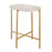 Atlas Lighting Harlowe Accent Table, Antique Brass