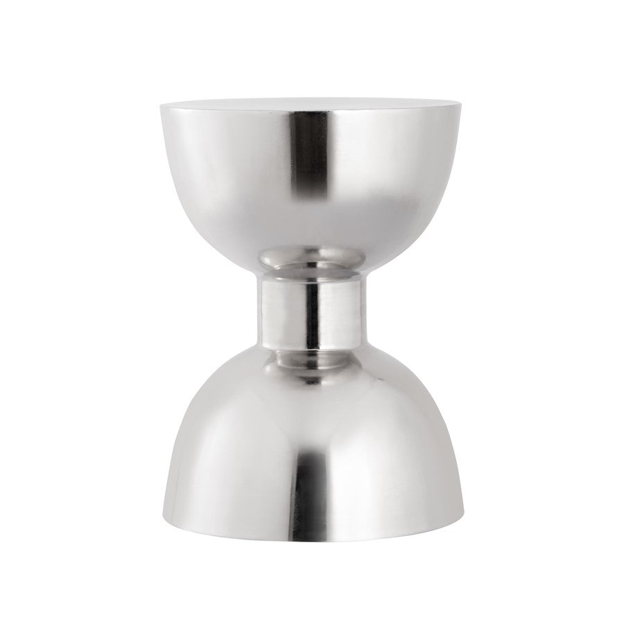 Atlas Lighting Julio Accent Table, Silver