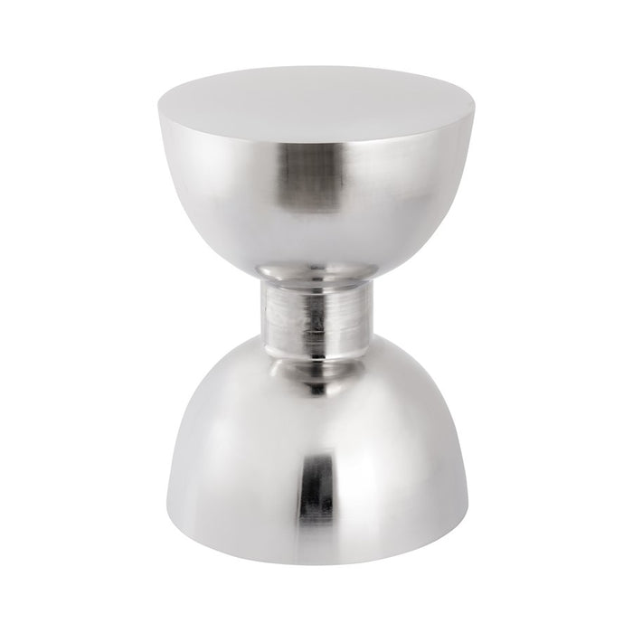 Atlas Lighting Julio Accent Table, Silver