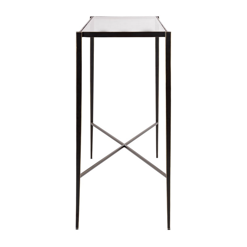 Atlas Lighting Leon Console Table, Bronze