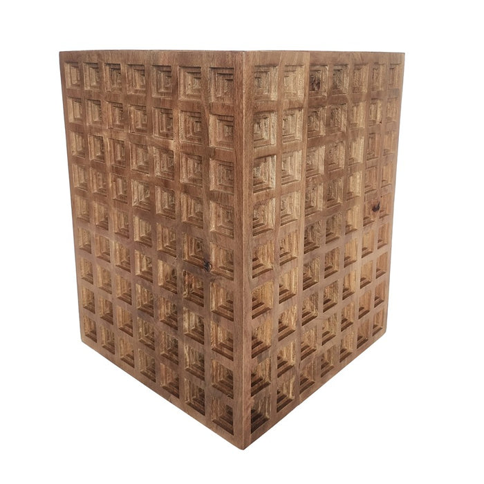 Atlas Lighting Marcus Accent Table, Honey