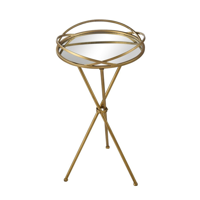 Atlas Lighting Nasso Accent Table, Brass