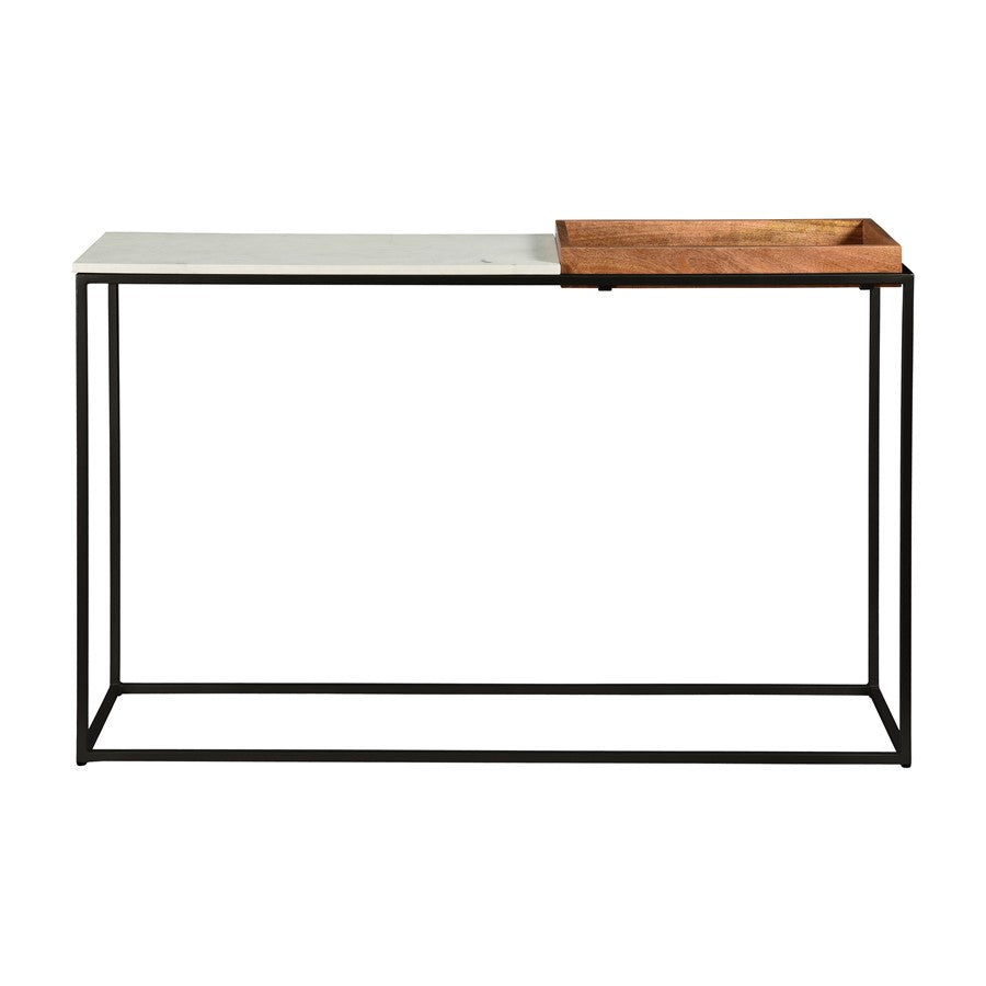 Atlas Lighting Norman Console Table, White