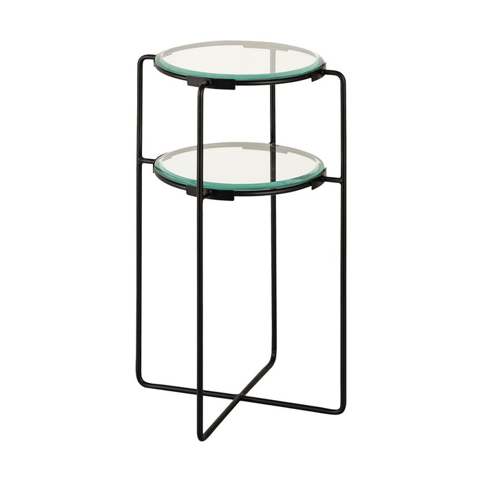 Atlas Lighting Oscar Accent Table, Black