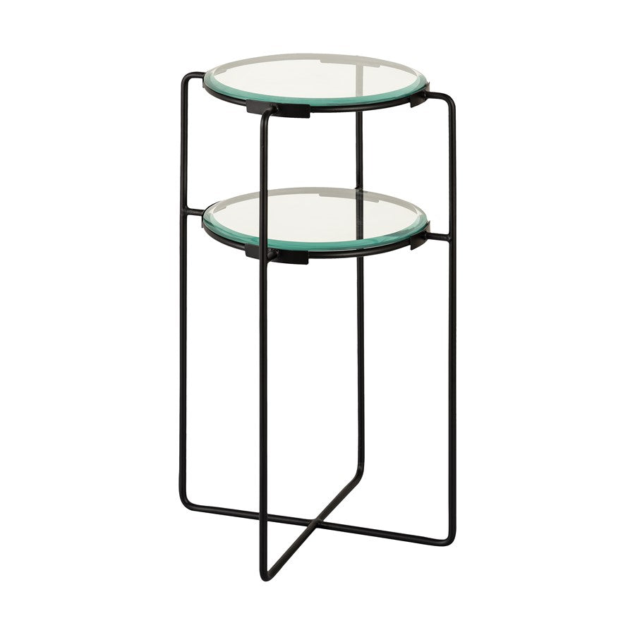 Atlas Lighting Oscar Accent Table, Black