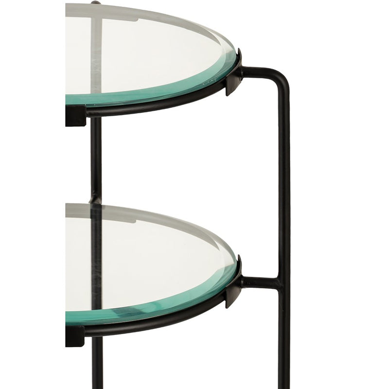 Atlas Lighting Oscar Accent Table, Black