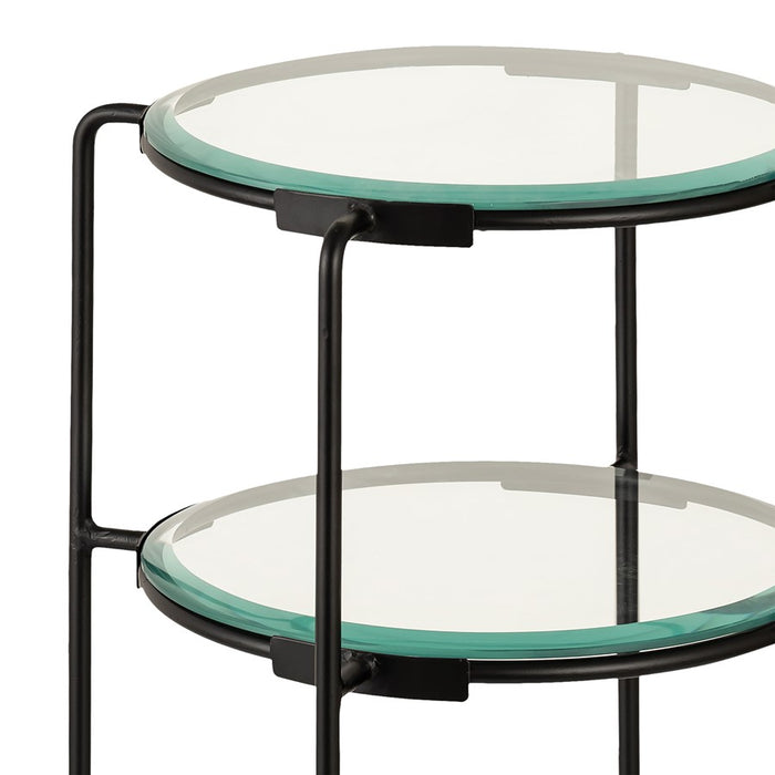 Atlas Lighting Oscar Accent Table, Black