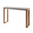 Atlas Lighting Paloma Console Table, Polished Concrete