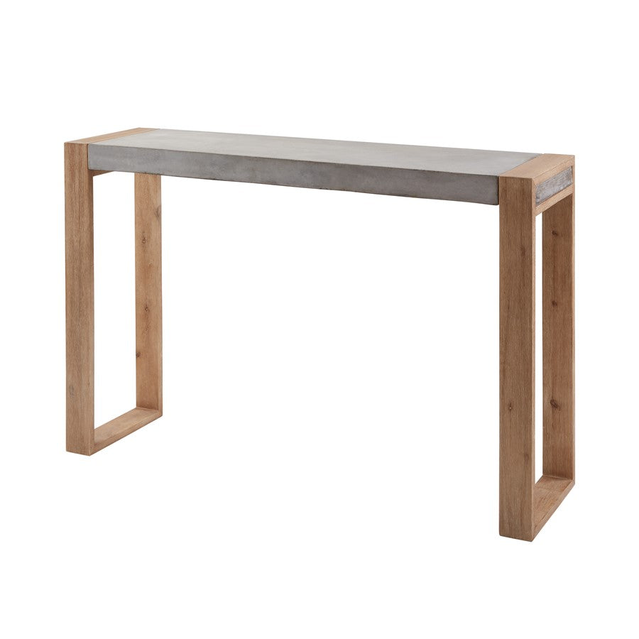 Atlas Lighting Paloma Console Table, Polished Concrete