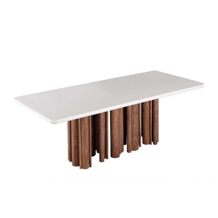 Atlas Lighting Pier Dining Table, Medium, Acacia