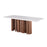 Atlas Lighting Pier Dining Table, Medium, Acacia