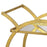 Atlas Lighting Ring Bar Cart, Gold