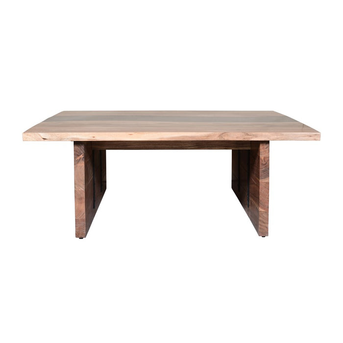 Atlas Lighting River Wood Coffee Table, Natural