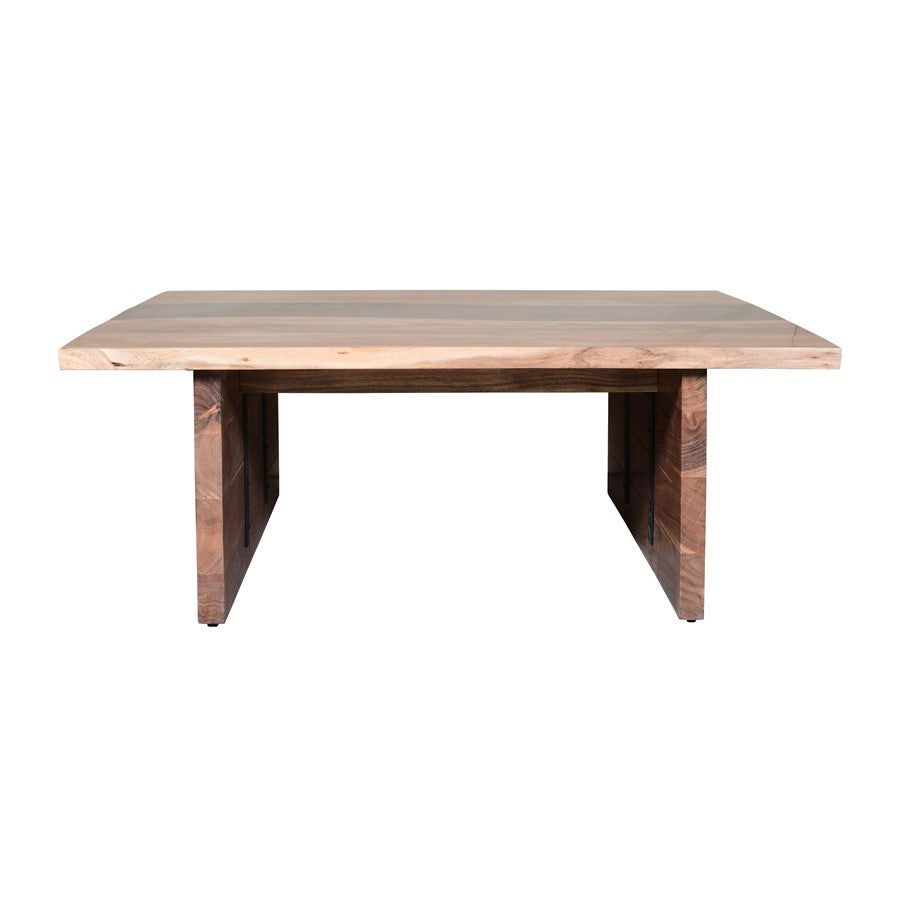 Atlas Lighting River Wood Coffee Table, Natural