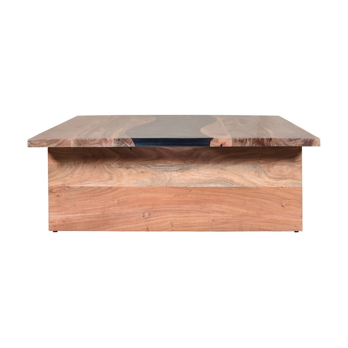 Atlas Lighting River Wood Coffee Table, Natural