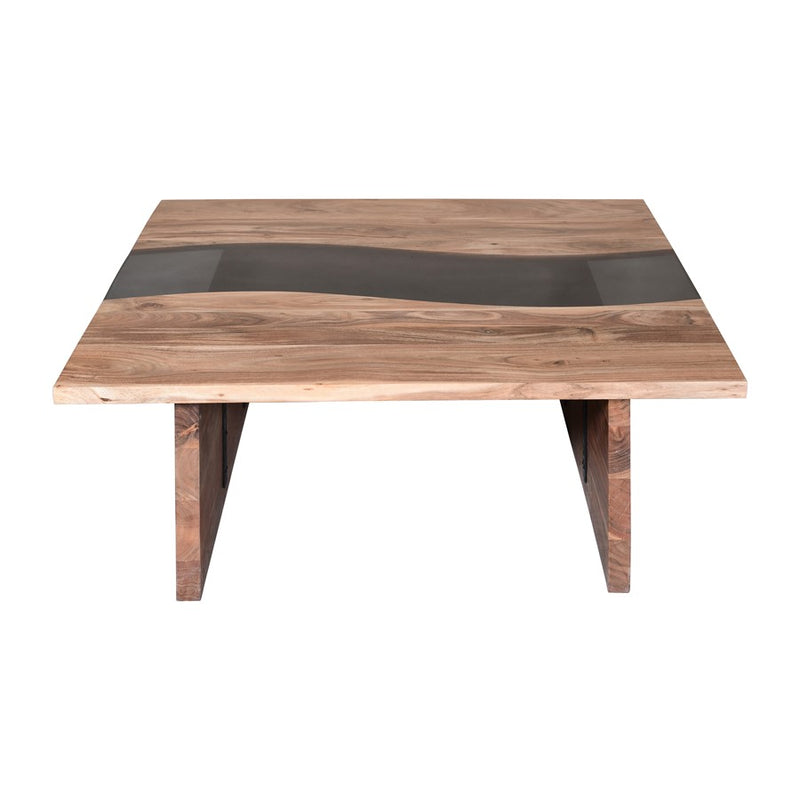 Atlas Lighting River Wood Coffee Table, Natural