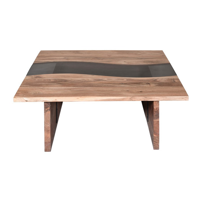 Atlas Lighting River Wood Coffee Table, Natural