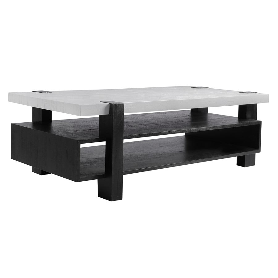 Atlas Lighting Riviera Coffee Table, Checkmate Black