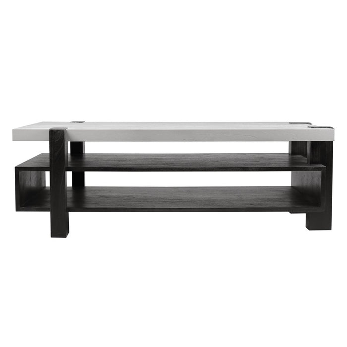 Atlas Lighting Riviera Coffee Table, Checkmate Black