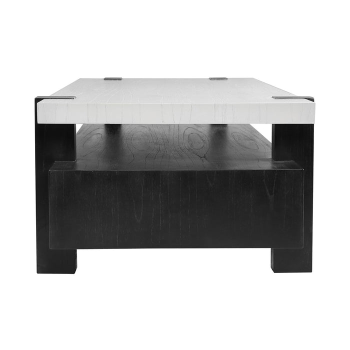 Atlas Lighting Riviera Coffee Table, Checkmate Black