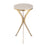 Atlas Lighting Rowe Accent Table, Aged Brass