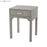 Atlas Lighting Sands Point Accent Table, Gray