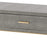 Atlas Lighting Sands Point Desk, 2 Drawer Gray