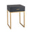 Atlas Lighting Shagreen Accent Table, Navy