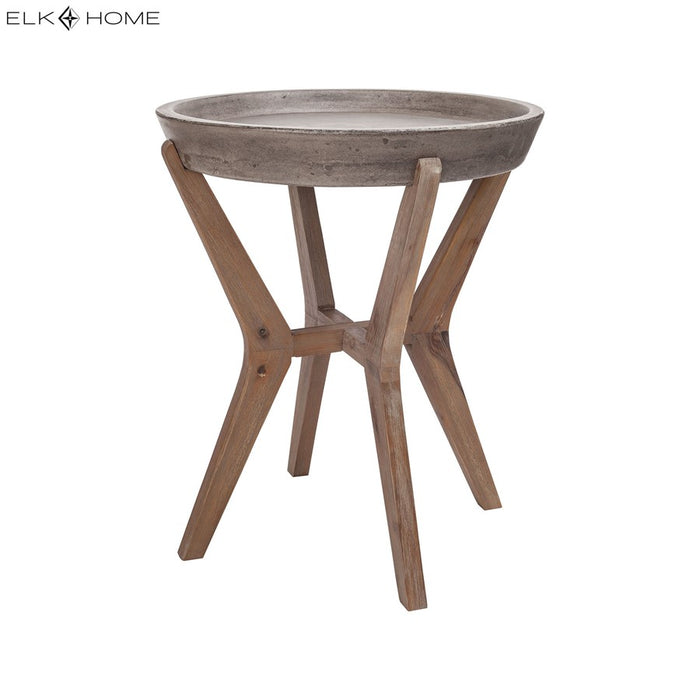 Atlas Lighting Tonga Accent Table, Polished Concrete