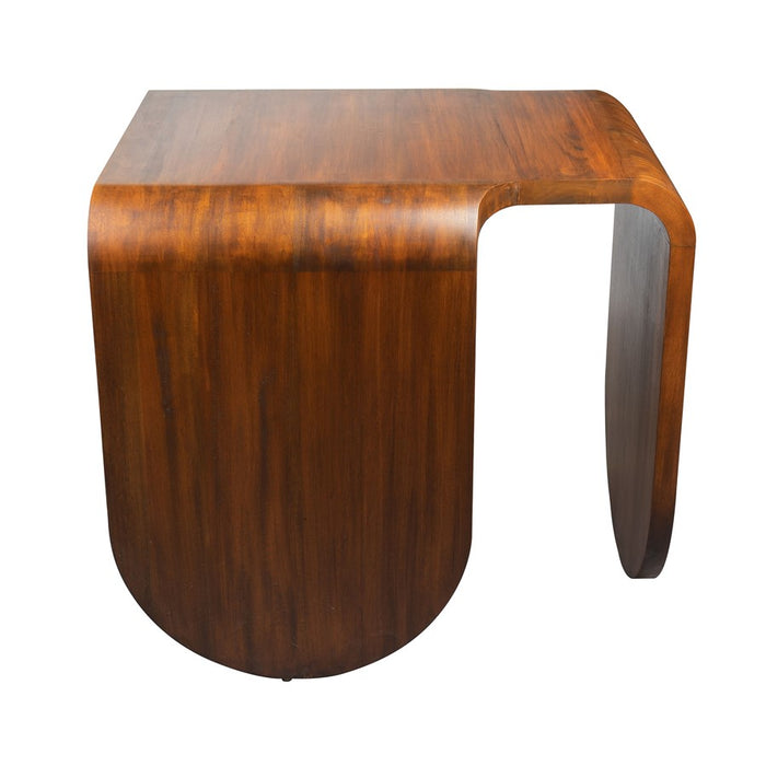 Atlas Lighting Warren Accent Table, Walnut