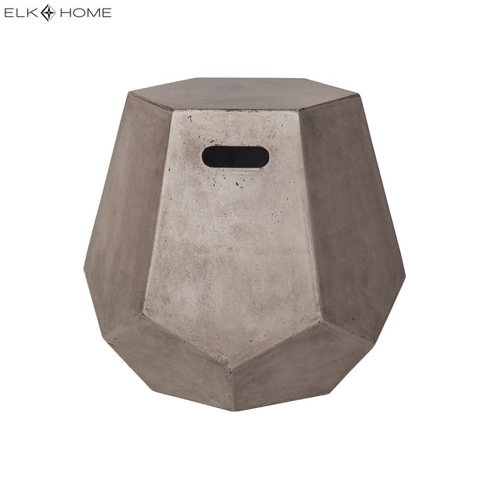 Atlas Lighting Delana Accent Table, Polished Concrete