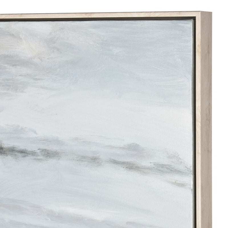 Atlas Lighting Acton Meadow Framed Wall Art, Gray