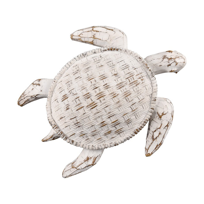 Atlas Lighting Aly Turtle, Whitewash