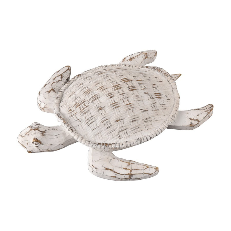 Atlas Lighting Aly Turtle, Whitewash