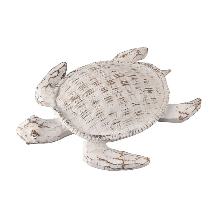 Atlas Lighting Aly Turtle, Whitewash