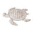Atlas Lighting Aly Turtle, Whitewash