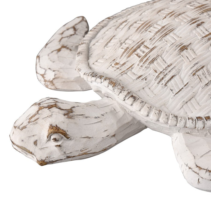 Atlas Lighting Aly Turtle, Whitewash