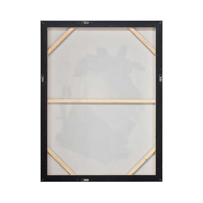 Atlas Lighting Beyer II Abstract Framed Wall Art, White