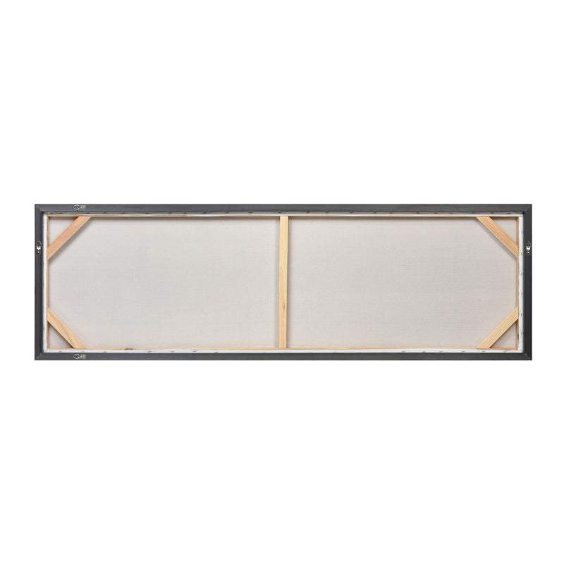 Atlas Lighting Blue Apparent Wall Art Set of 2 | Blue & White Fabric, Silver Floating Frame | Modern Living Room & Office Accent | Model WA11012-01S