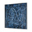 Atlas Lighting Blue Rhythm Framed Wall Art, Blue