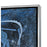 Atlas Lighting Blue Rhythm Framed Wall Art, Blue