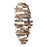 Atlas Lighting Bond Dimensional Wall Art, Satin Brass